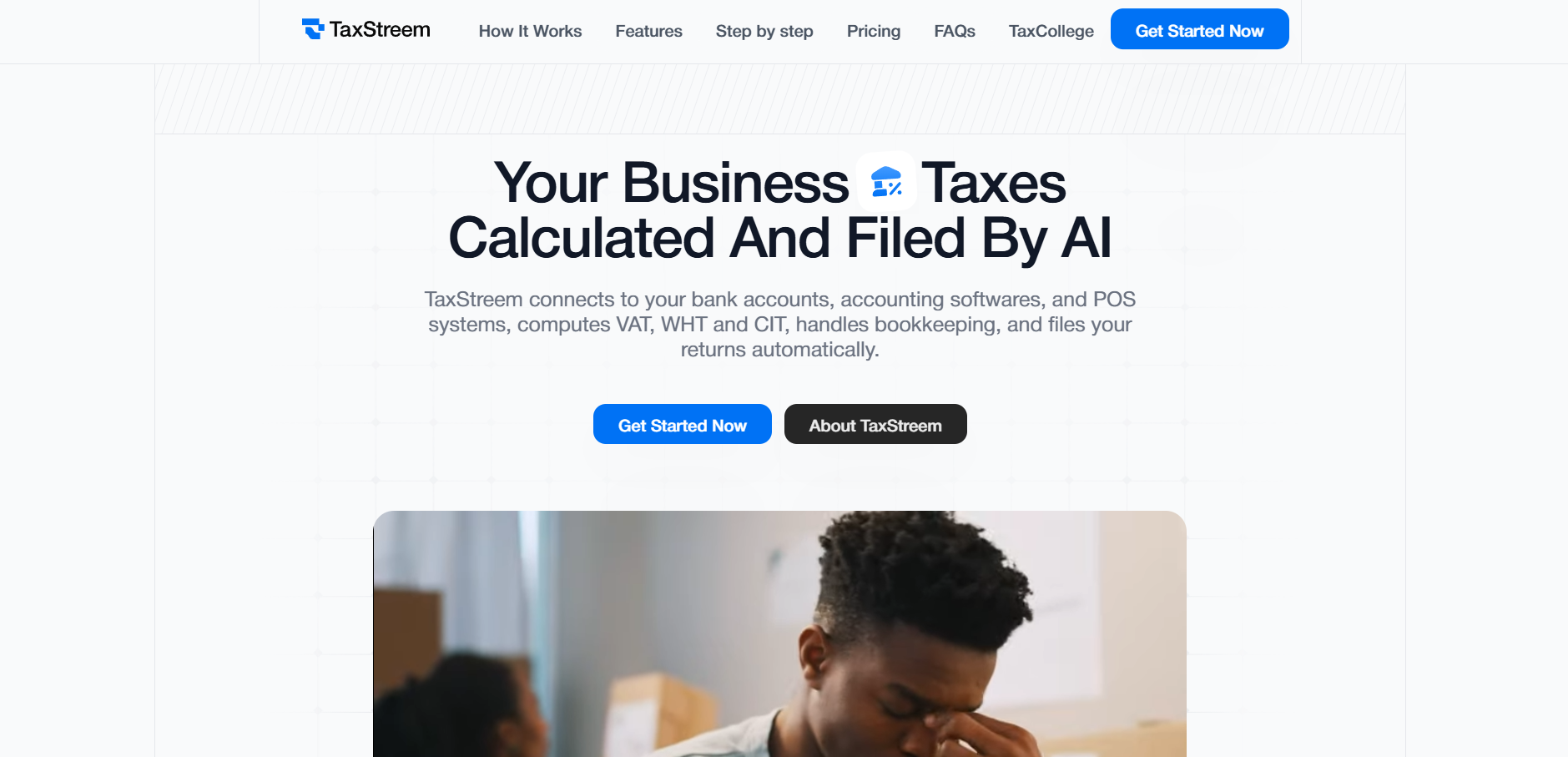 TaxStreem AI tax compliance platform overview